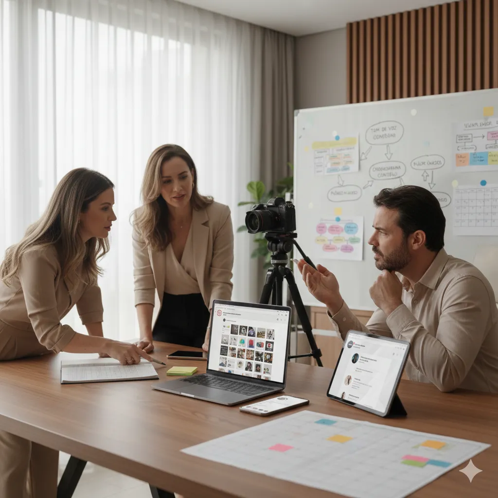 Mais do que uma agência. Um time que vive o marketing com propósito